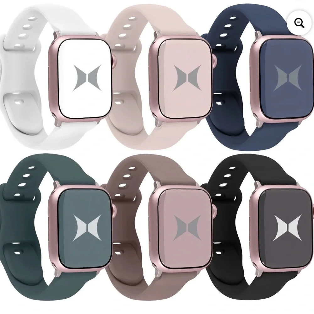 Xtreme 6-Pack Silicone Smart Watch Bands